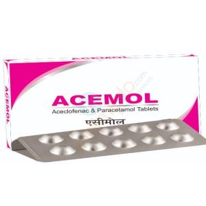 Acemol 100 mg/500 mg Tablet